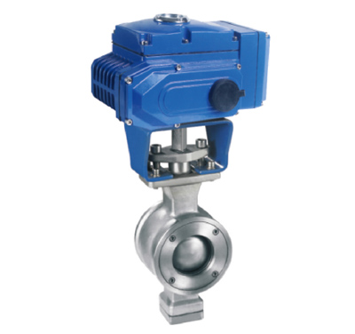 电动V型调节球阀