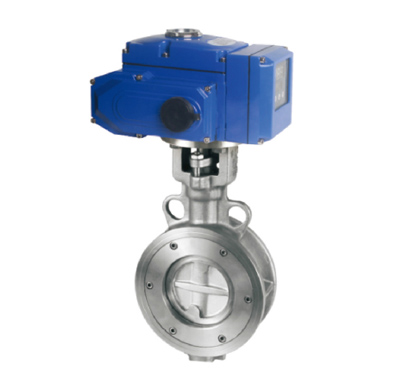 电动三偏心硬密封蝶阀