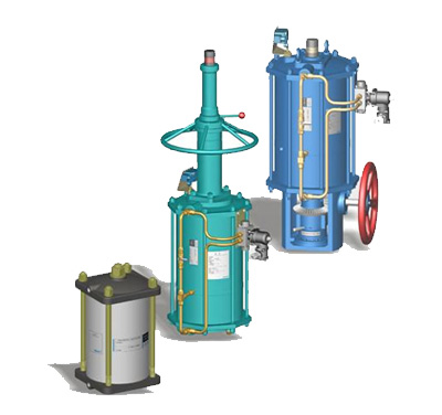 直行程气动执行器